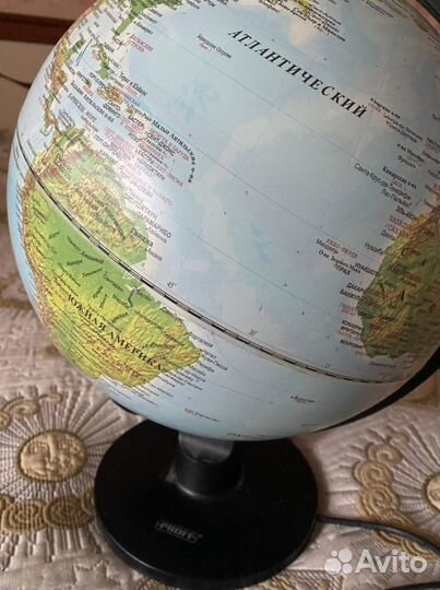 Глобус с подсветкой Proff, 30 см диаметр с политич