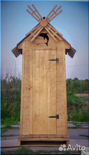 Уличный туалет с установкой WAT894