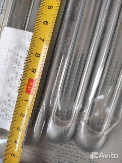 Nova Bright Молдинг бампера хром