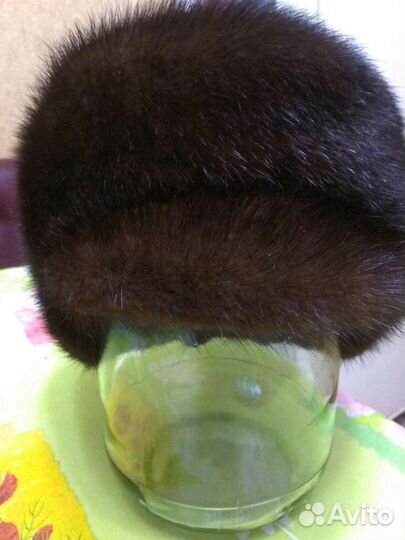 Шапка норковая женская бу