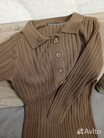 Женское теплое платье