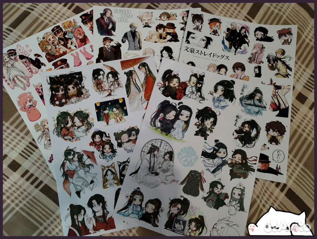 Стикеры по аниме