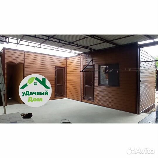 Каркасное строение 36м²