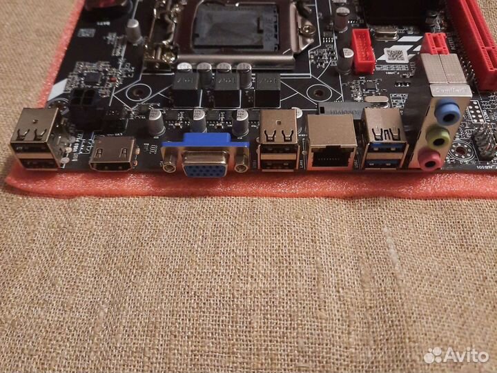 Материнская плата B75M 1155 ddr3