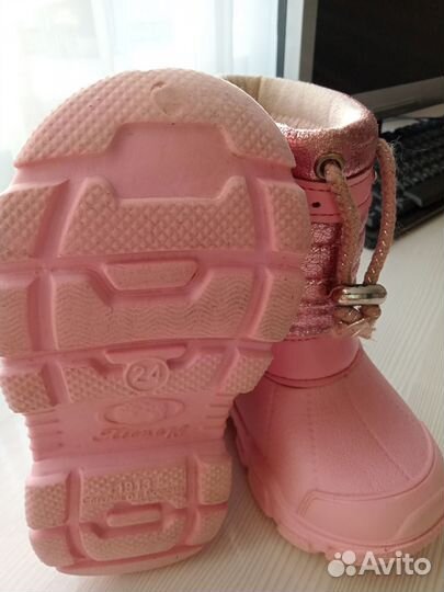 Сноубутсы утеплённые на молнии