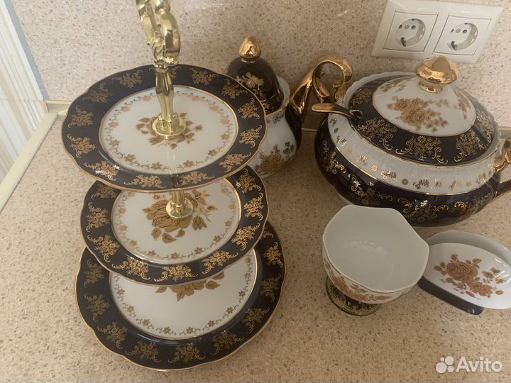 Сервиз столовый чайная ррза