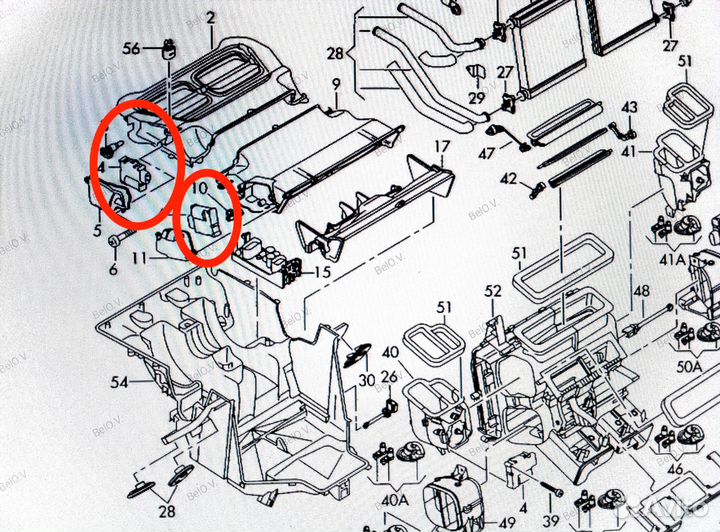 Моторчик заслонки печки Audi Volkswagen 4E0820511