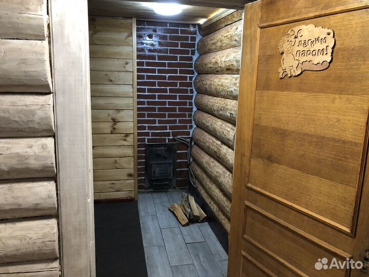 Русская баня на дровах