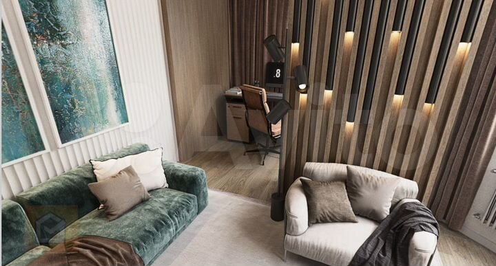 2-к. квартира, 64,7 м², 5/16 эт.