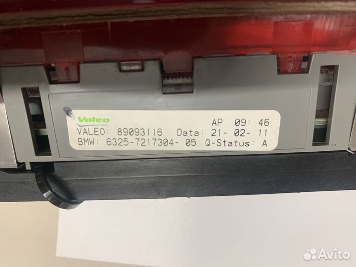 Фонарь стоп сигнала Bmw X3 F25