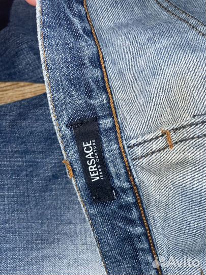 Джинсы versace свагерские оригинал