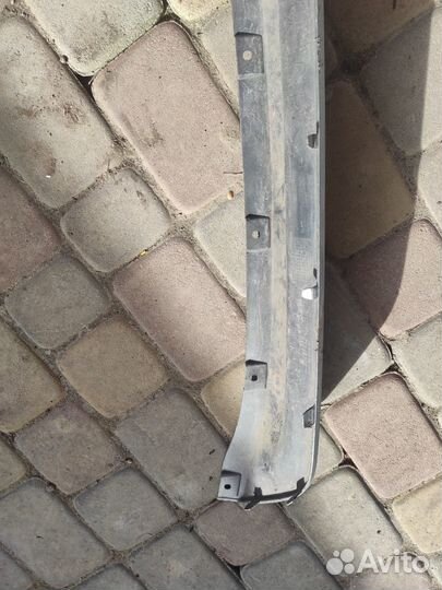 BMW X3 2010-2016 задний бампер,защита, Юбка бмв х3