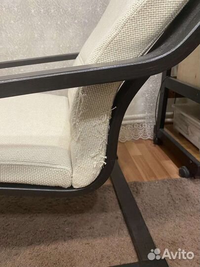 Кресло IKEA из ротанга