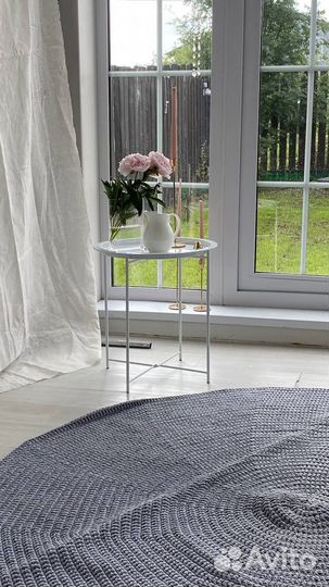 Ковер ручной работы из 100 хлопка