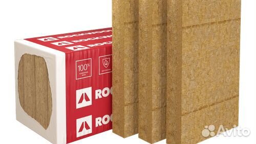Теплоизоляция Rockwool Венти Баттс Д Оптима,100мм
