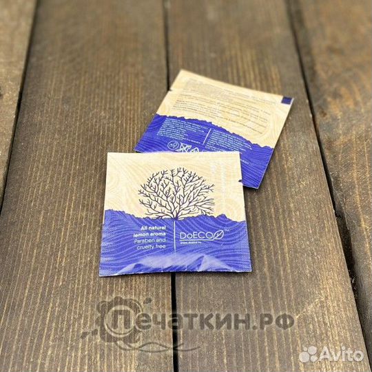 Салфетка влажная освежающая