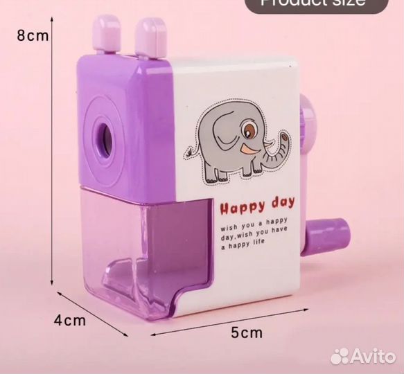 Точилка для карандашей механическая новая