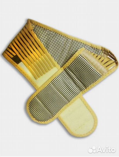 Турмалиновый пояс согревающий с магнитн вставками