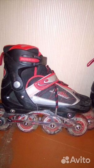 Роликовые коньки размер 34-37