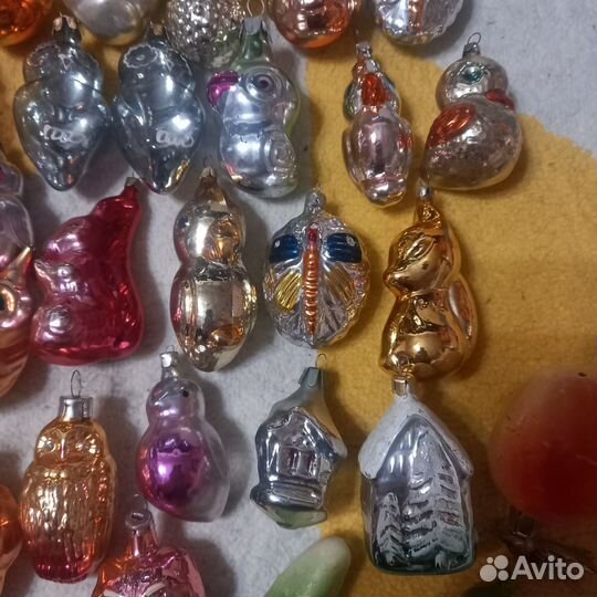 Елочные игрушки СССР