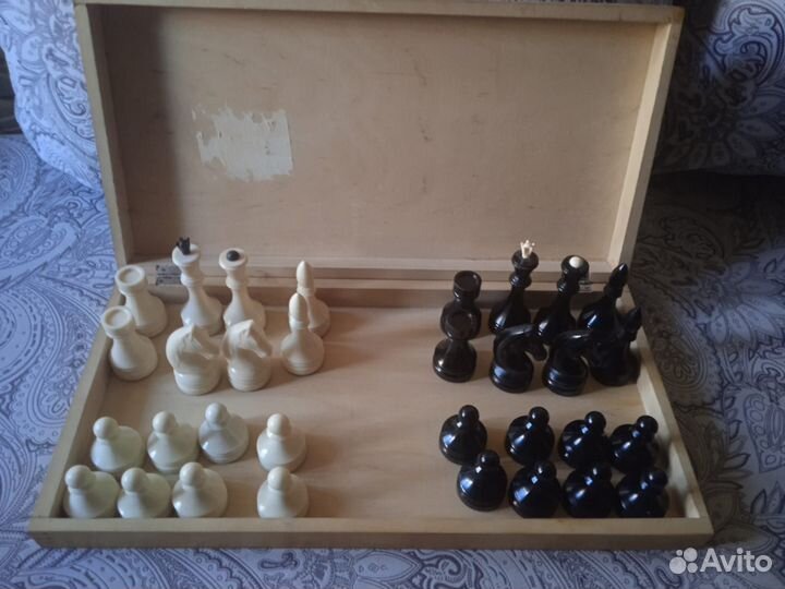 Шахматы карболитовые СССР 45*45