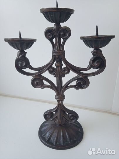 Подсвечник силумин. СССР