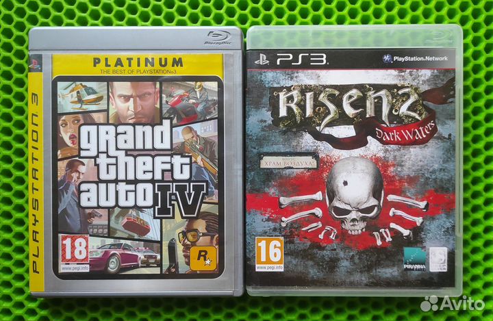 GTA4 и Risen2 для PS3
