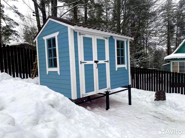 Хозблок Финский Сарай Бытовка 3х2