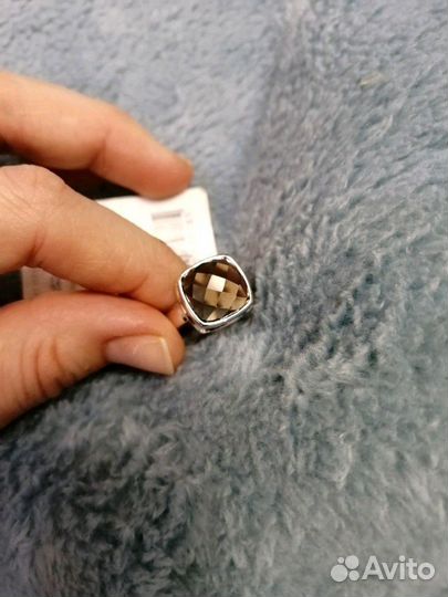 Серебряное кольцо бренд elle