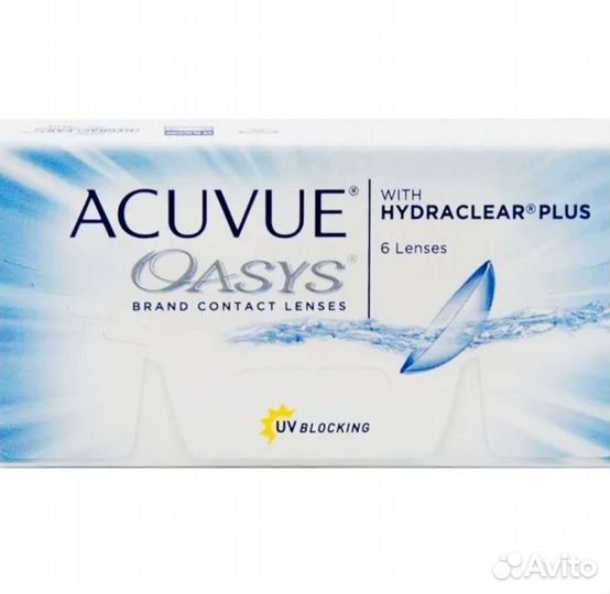 Контактные линзы acuvue Oasys -5.25