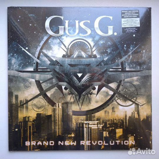 Gus G. Ozzy - Brand New Revolution (Black LP)