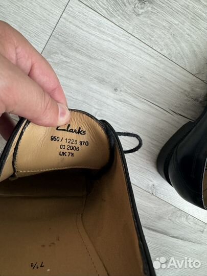 Туфли мужские clarks