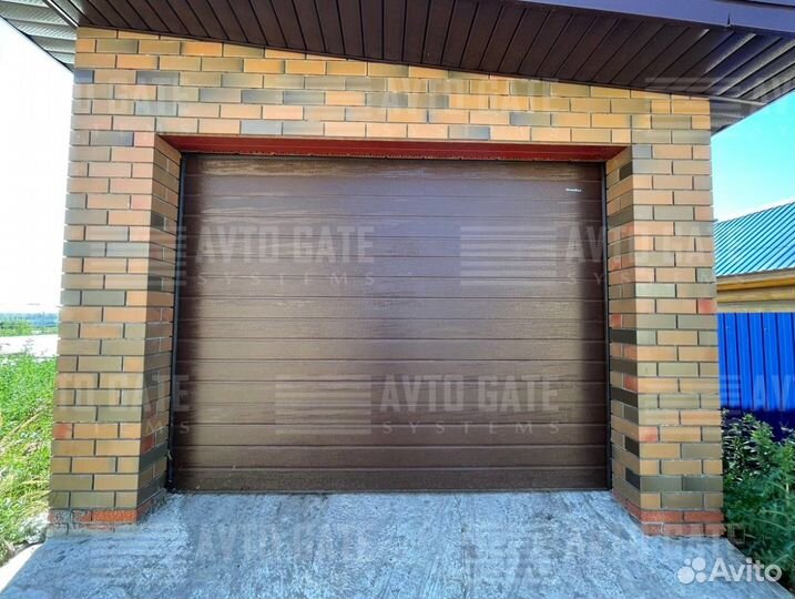 Гаражные ворота секционные