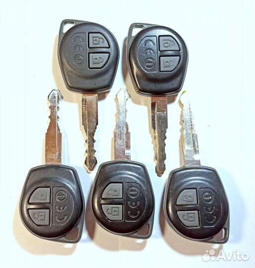 Ключ зажигания Suzuki Grand Vitara / Б.У., 5 штук