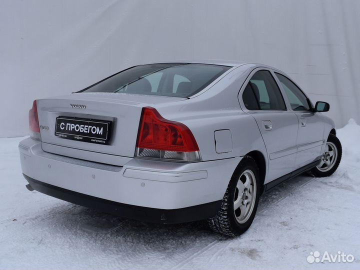 Volvo S60 2.4 МТ, 2006, 206 726 км