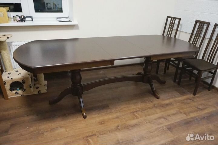 Стол обеденный массив дерева