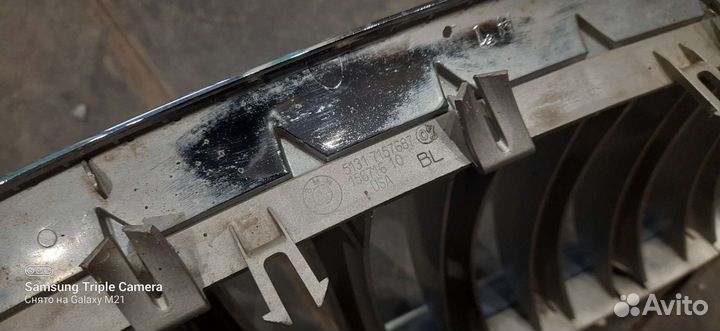 Ноздри bmw x5 e70, е71 оригинал