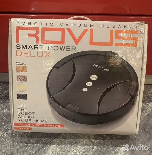 Робот пылесос rovus