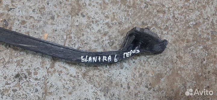 Hyundai elantra 6 усилитель переднего бампера