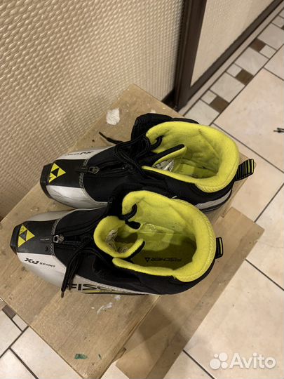 Ботинки лыж детские Fischer р.34-35 стелька 22 см