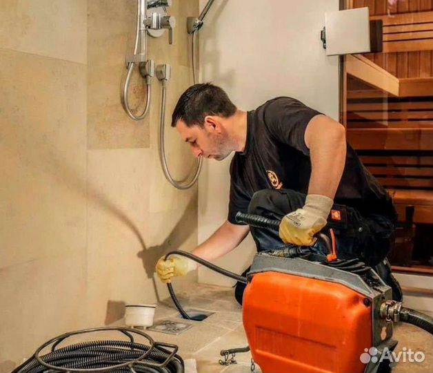 Сантехник Прочистка канализации Устранение засоров