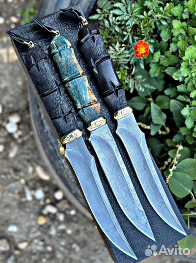 Нож Охотничий из Бамбука