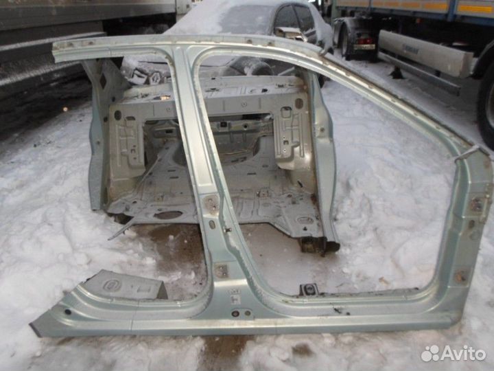 Порог со стойкой правый Renault Logan 2005-2014