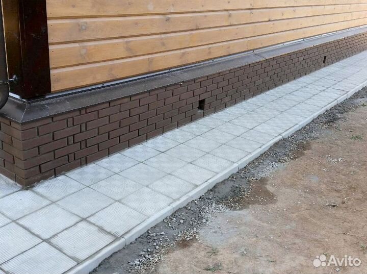 Заливка отмостки