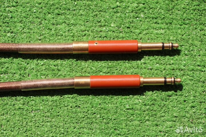 Jack 6.3mm Stereo Patch тканевая оплетка, Japan