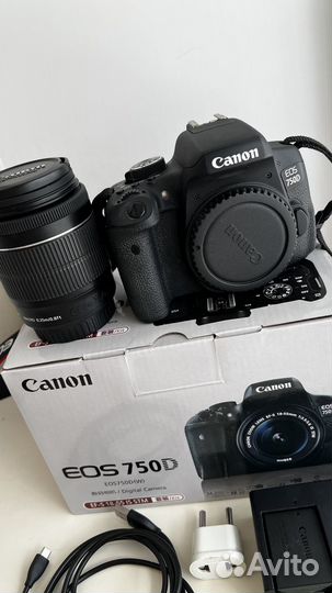 Фотоаппарат Canon 750d
