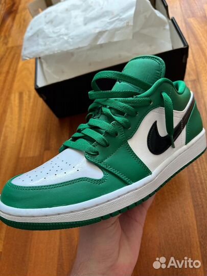 Кроссовки Nike Air Jordan 1 low Pine Green