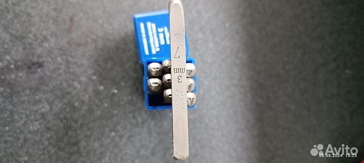 Клейма цифровые 3мм (9шт. 0-9), Германия