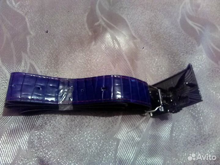 Ремень с пряжкой из искуственной кожи б.у