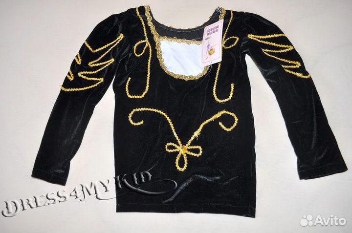 Новый балетный пиджак костюм балетный р.122-128